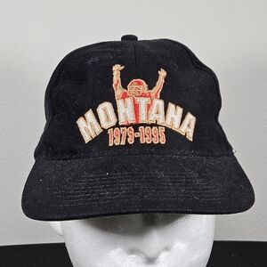 Vintage Joe Montana San Francisco 49ers Sports Specialties Snapback Cap 90s